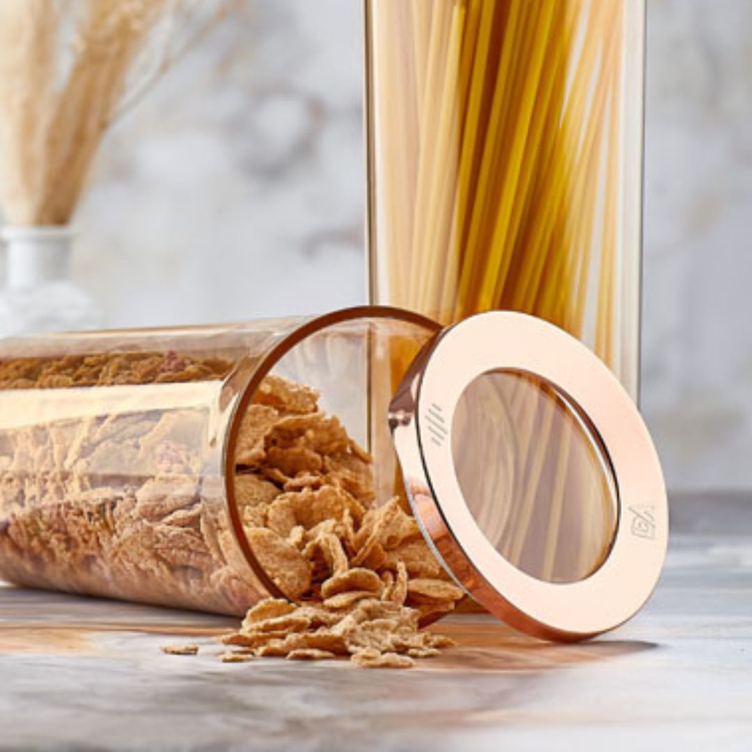 Aufbewahrungsbehälter | 2er Set | 1750ml | Rund | In verschiedenen Farben erhältlich