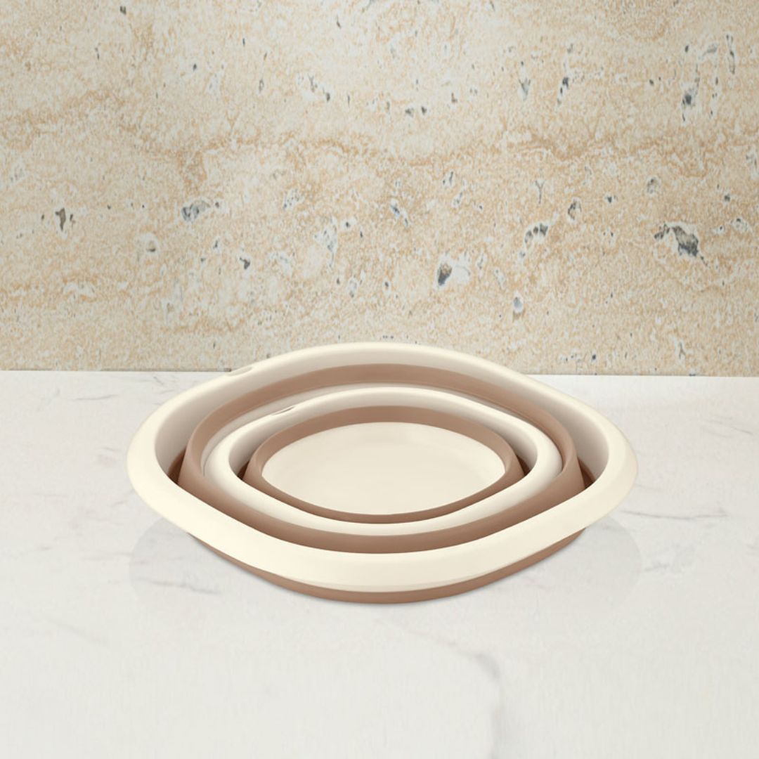 Faltbarer Wassereimer | 2er Set | 2,7 l / 10 l