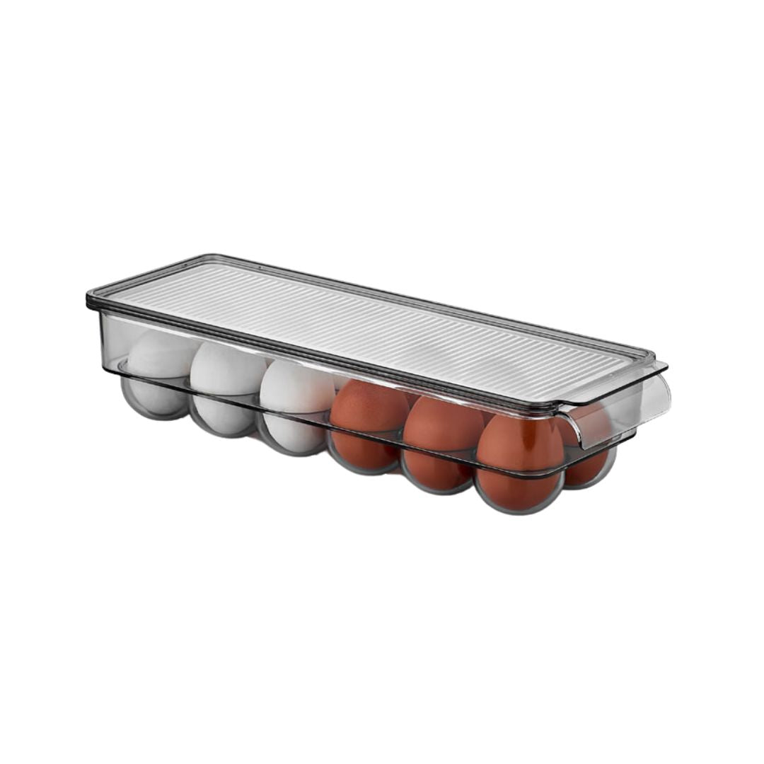 Schrank Organizer | 12er Eierbox mit Deckel