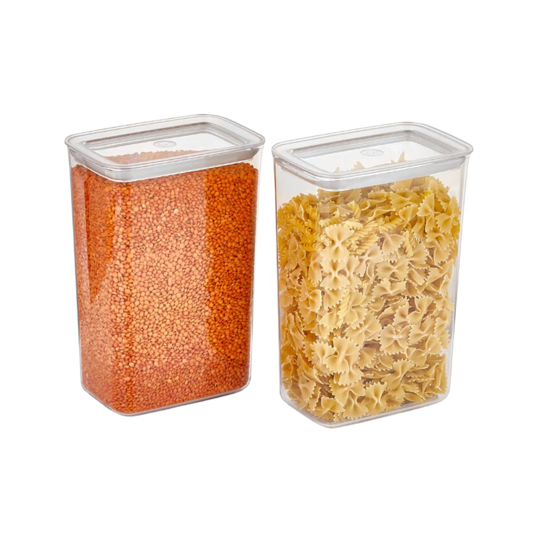 Sude Vakuum Vorratsbehälter | 2er Pack | 600 ml | 1400 ml | 2200 ml | 2900 ml