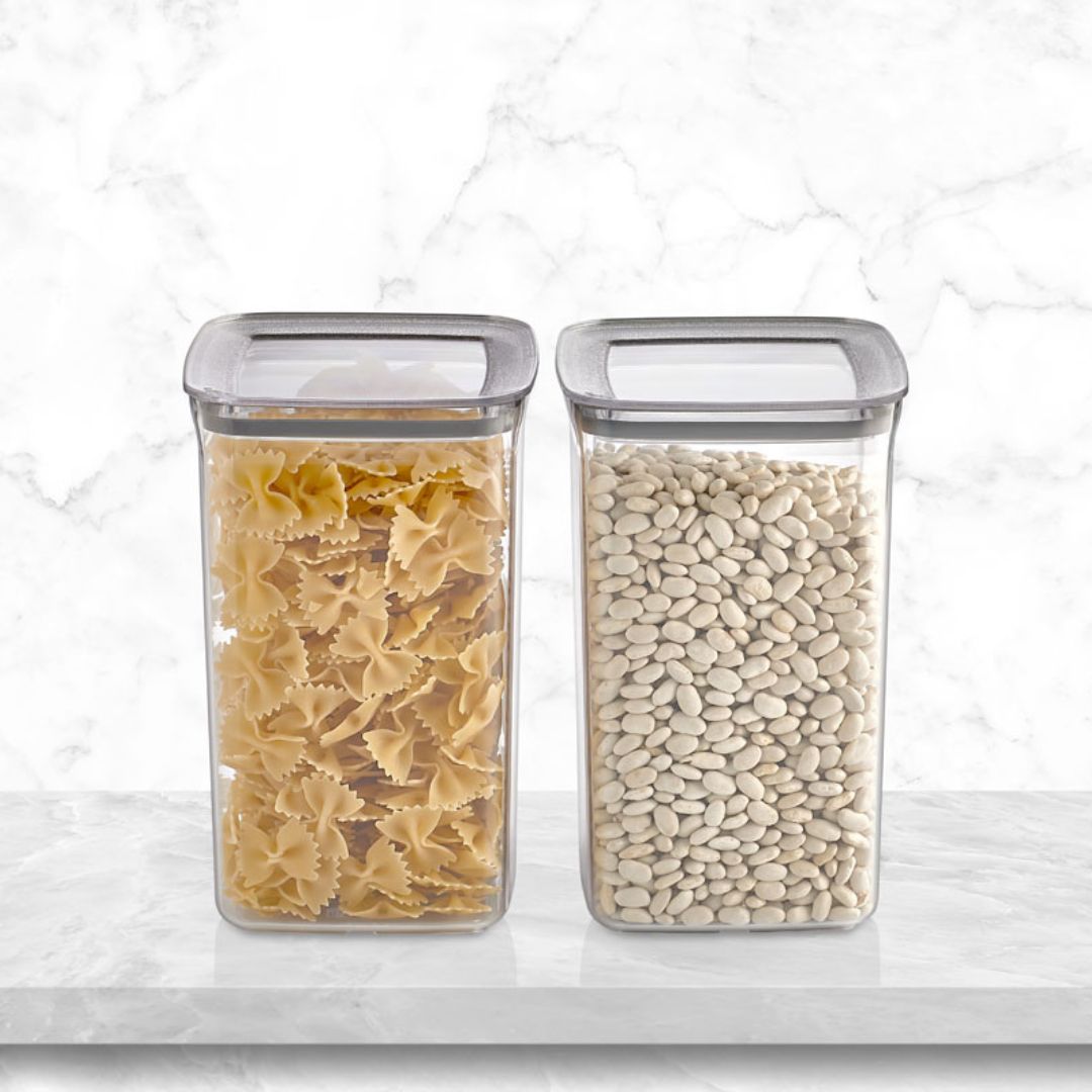 Aufbewahrungsbehälter | 2er Set | 1000 ml | 1500 ml | 2000 ml | 2800 ml