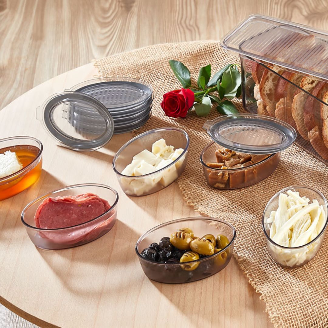Frühstückset Organizer | 7 teilig | In verschiedenen Farben erhältlich